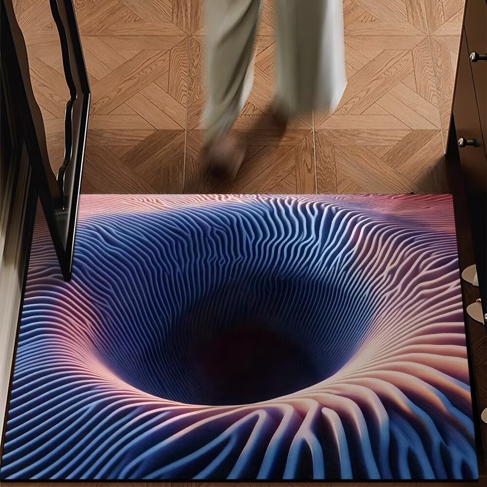 🔥LAST DAY 49% OFF🔥Visual Illusion Endless Abyss Pattern HD Printed Non-Slip Doormat