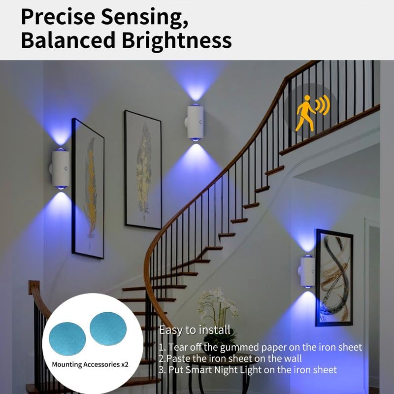 Christmas Sale - Rechargeable Smart LED Motion Sensor Ambient Light