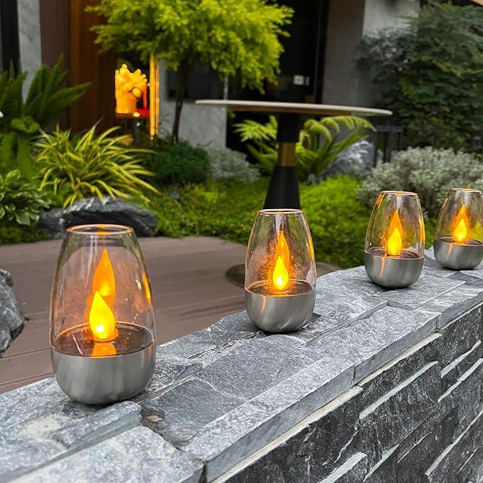 IP65 Waterproof Table Solar Lamp LED Candles