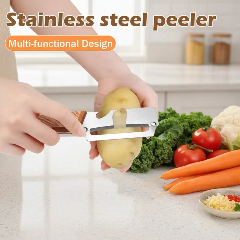 🔥 LAST DAY - BUY 2 GET 1 FREE 🔥 Multifunctional vegetable peeler for the kitchen