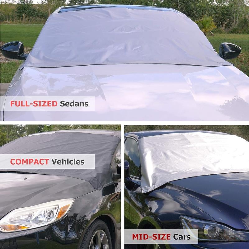 🎁Weatherforce All-Weather Windshield Shield 🛡️ | Anti-Theft & Reversible Design ❄️🌞