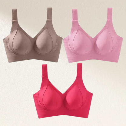 🎁Last Day 49% OFF🔥Super Firming Wire-Free Full Cup Bra All-Day Comfort No More Sagging (3-Pack Value Set)