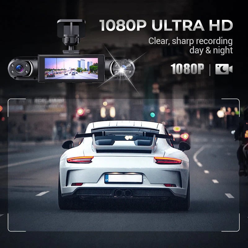 24-Hour Parking Guard Night Vision Dash Cam🚗📹