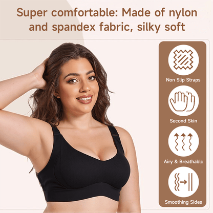 🎁Last Day 49% OFF🔥Super Firming Wire-Free Full Cup Bra All-Day Comfort No More Sagging (3-Pack Value Set)