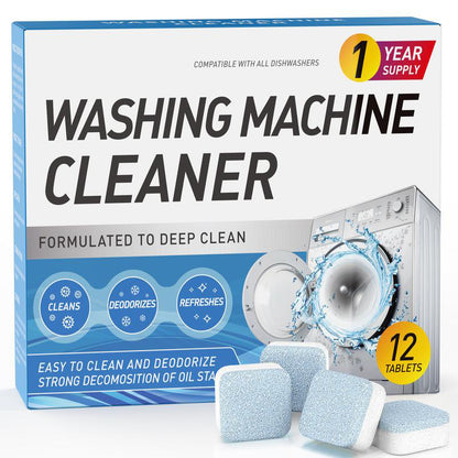 Washing Machine Cleaner Descaler 12 Pack/box