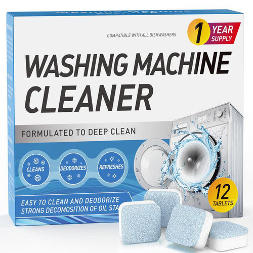 Washing Machine Cleaner Descaler 12 Pack/box