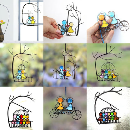 🎁Last Day Promotion 40% OFF - Suncatcher Stained Sea Glass Art Window Hangings