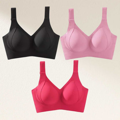 🎁Last Day 49% OFF🔥Super Firming Wire-Free Full Cup Bra All-Day Comfort No More Sagging (3-Pack Value Set)