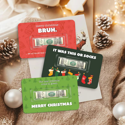 🎄BLACK FRIDAY 49% OFF-🎅Funny Christmas Cash Holder Card
