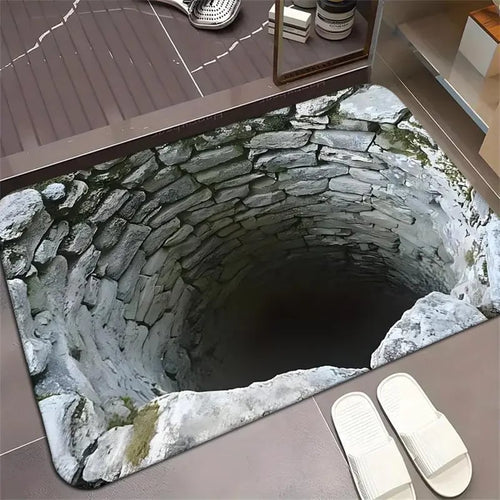 🔥LAST DAY 49% OFF🔥Visual Illusion Endless Abyss Pattern HD Printed Non-Slip Doormat