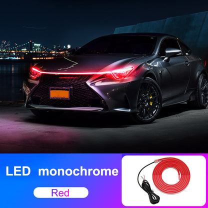 🚗LED light strips for car hood gaps