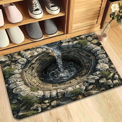 🔥LAST DAY 49% OFF🔥Visual Illusion Endless Abyss Pattern HD Printed Non-Slip Doormat