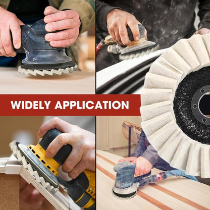 🔥Last Day 48% OFF- Premium Wool Felt Polishing Flap Disc for Angle Grinders