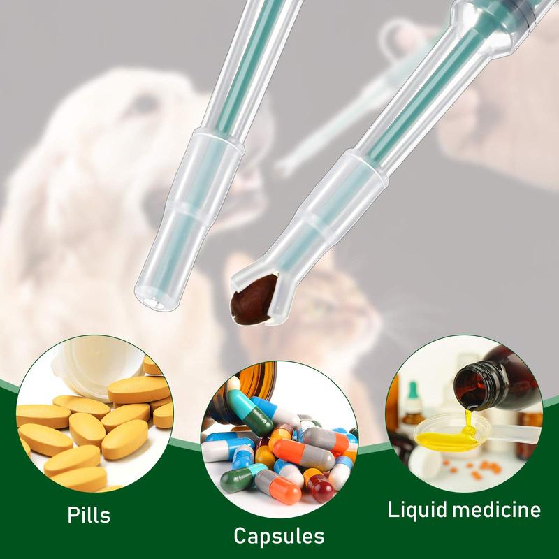 Stress-Free Pill Giver for Cats & Small Dogs - 3-Pack Value Set 🐶🐱✨