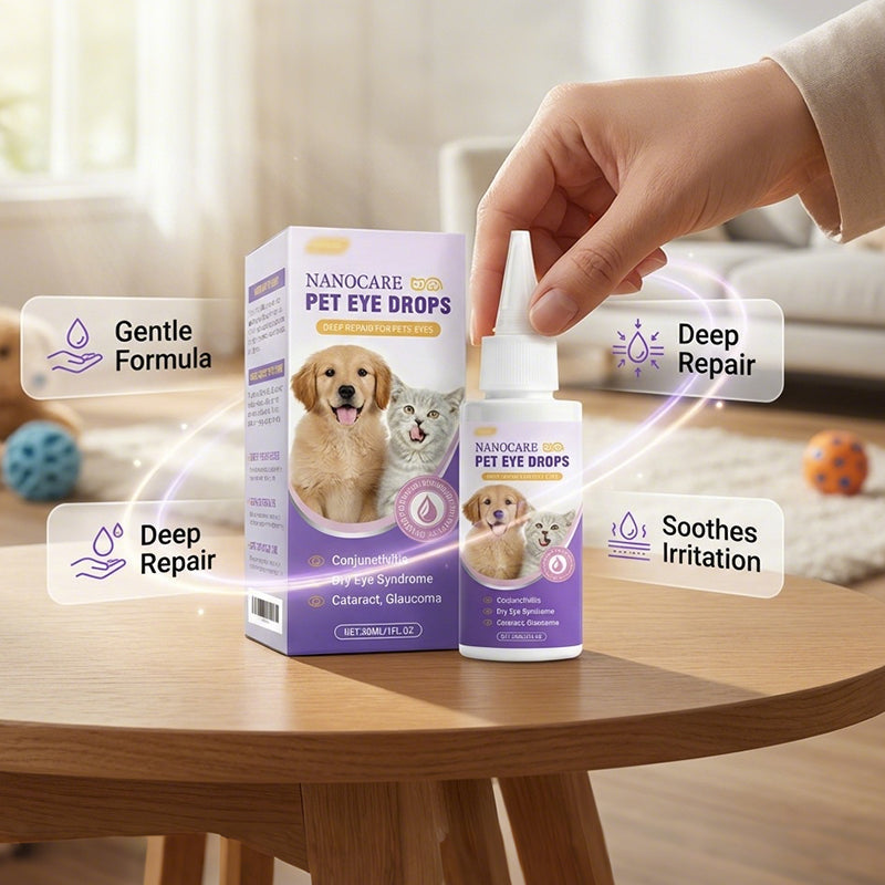 🔥Gentle Pet Eye Drops for Dogs & Cats